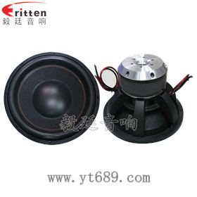 15寸大功率雙磁雙音圈喇叭正面圖 8''中低音舞臺(tái)音箱喇叭廠家正反面