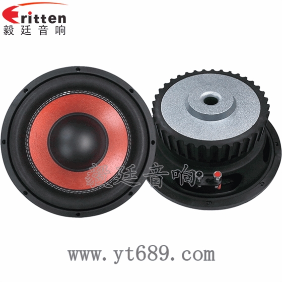 10寸200w超重低音喇叭正反面 8''250w 重低音喇叭正反面