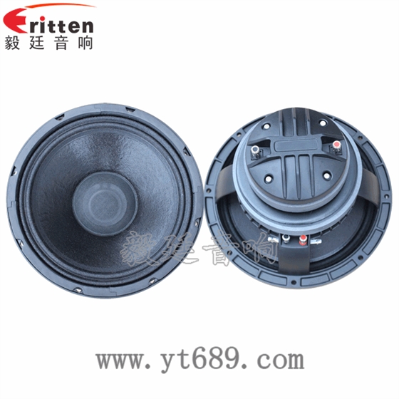 8''250w 重低音喇叭正反面
