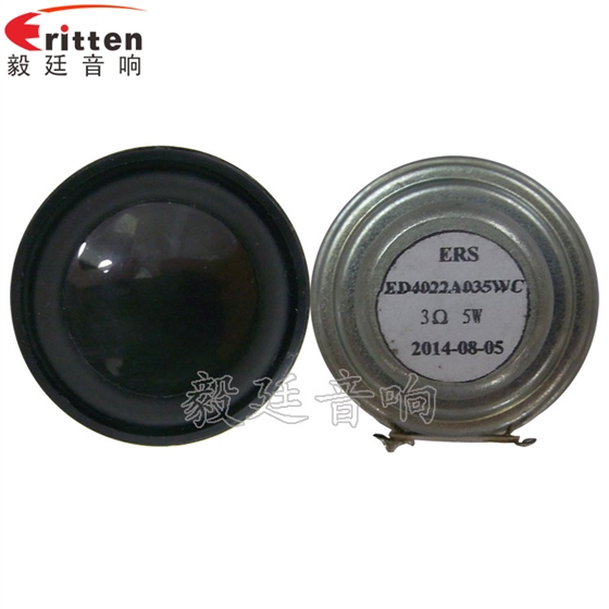 8''250w 重低音喇叭正反面