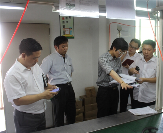 松下電器參觀毅廷喇叭廠車間 松下電器參觀毅廷喇叭廠車間