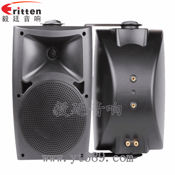 5.25寸2路壁掛音箱正反面 8''中低音舞臺音箱喇叭廠家正反面
