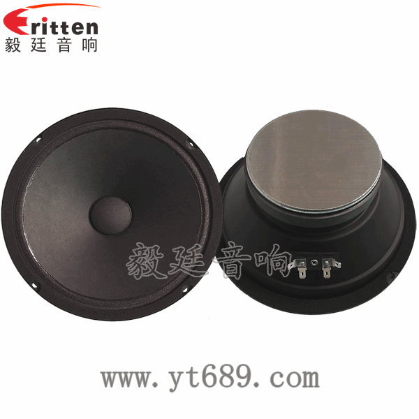 8寸60w汽車改裝中音喇叭正反面 8''中低音舞臺音箱喇叭廠家正反面