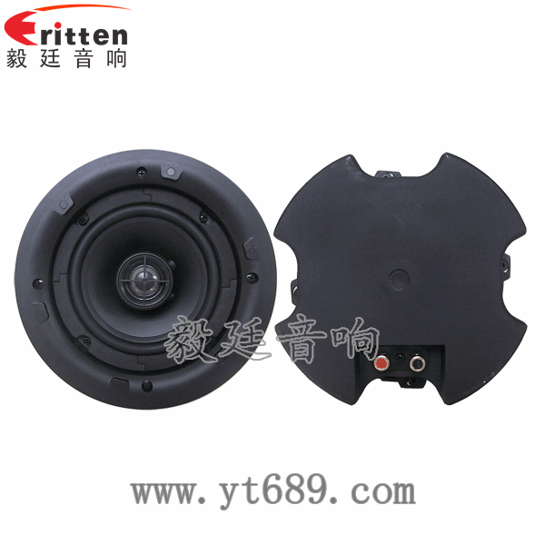 高音可旋轉5寸天花喇叭正反面 8''250w 重低音喇叭正反面
