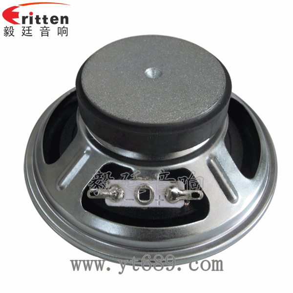 4寸10w全頻多媒體音箱喇叭反面圖