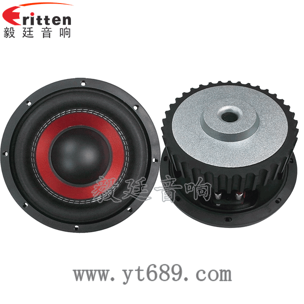 8寸汽車超重低音喇叭正反面 8''中低音舞臺(tái)音箱喇叭廠家正反面