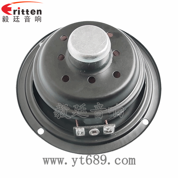 4寸同軸汽車音響喇叭反面圖