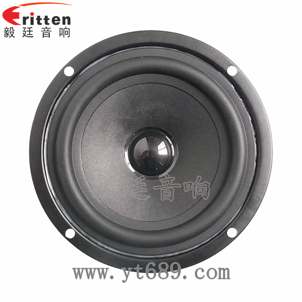 4寸同軸汽車音響喇叭正面圖
