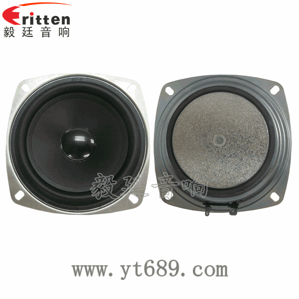 4寸10瓦外磁全頻喇叭正反面 2.5寸5瓦全頻喇叭正反面
