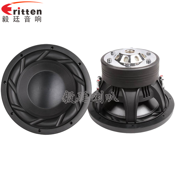 8''中低音舞臺音箱喇叭廠家正反面