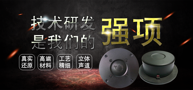 104mm蠶絲邊/鋁膜25芯高音多媒體音箱喇叭 104mm蠶絲邊/鋁膜25芯高音多媒體音箱喇叭