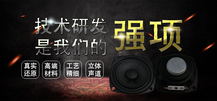 3寸(78mm)中低音稀土高強磁20芯藍牙音響喇叭 3寸(78mm)中低音稀土高強磁20芯藍牙音響喇叭